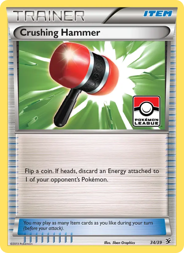 Crushing Hammer, Kalos Starter Set #34
