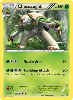 Chesnaught, Kalos Starter Set #5/39