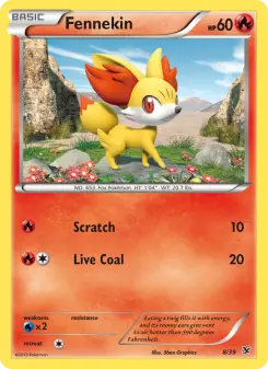 Fennekin, Kalos Starter Set #8/39