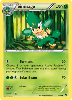 Simisage, XY #11/146