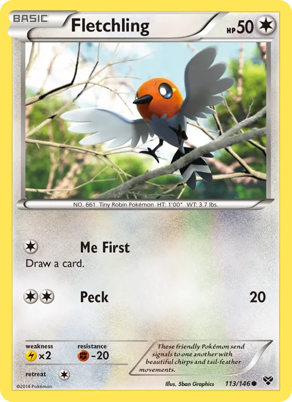 Fletchling, XY #113