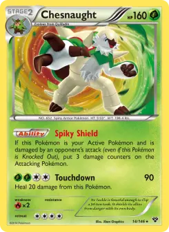 Chesnaught, XY #14/146