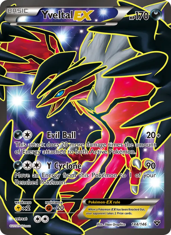 Yveltal EX, XY #144
