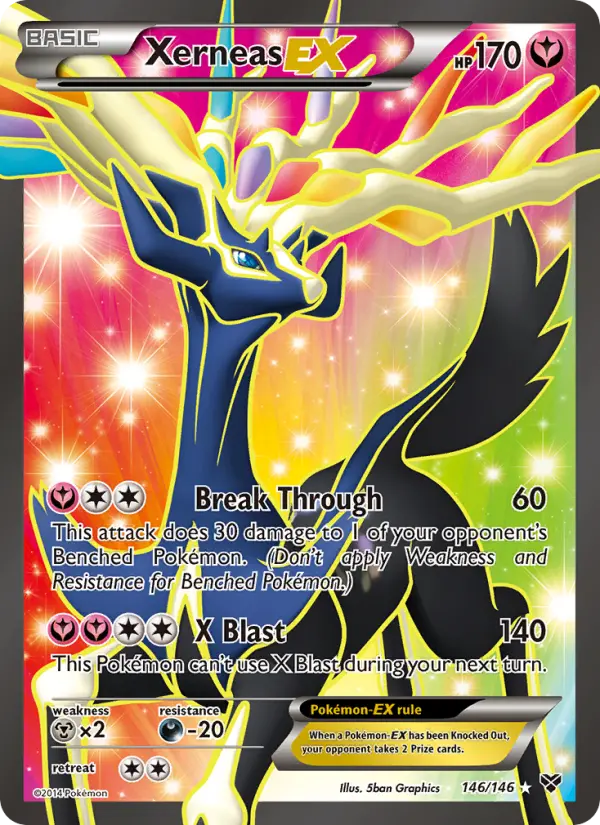 Xerneas EX, XY #146