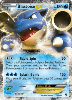 Blastoise EX, XY #29/146
