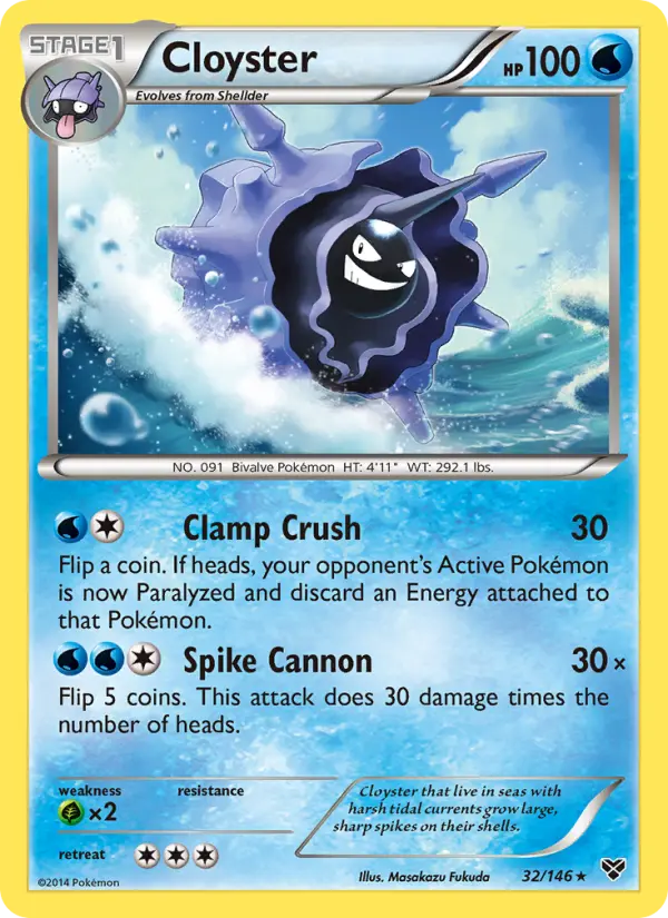 Cloyster, XY #32