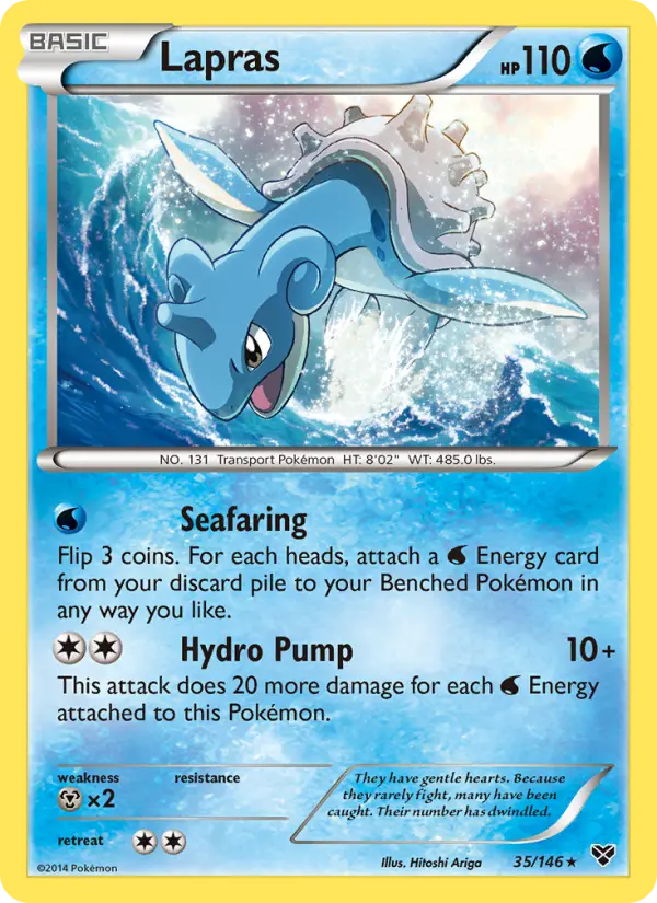 Lapras, XY #35