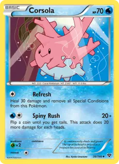 Corsola, XY #36/146