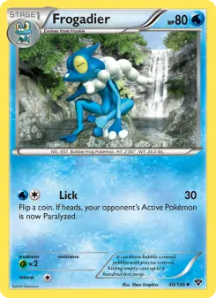 Frogadier, XY #40/146