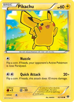 Pikachu, XY #42/146