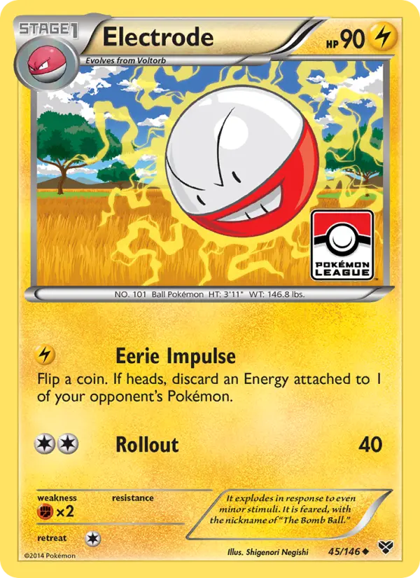 Electrode, XY #45
