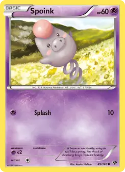 Spoink, XY #49/146