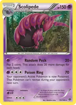 Scolipede, XY #53/146