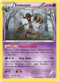 Trevenant, XY #55/146