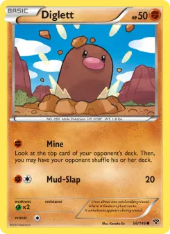 Diglett, XY #58/146