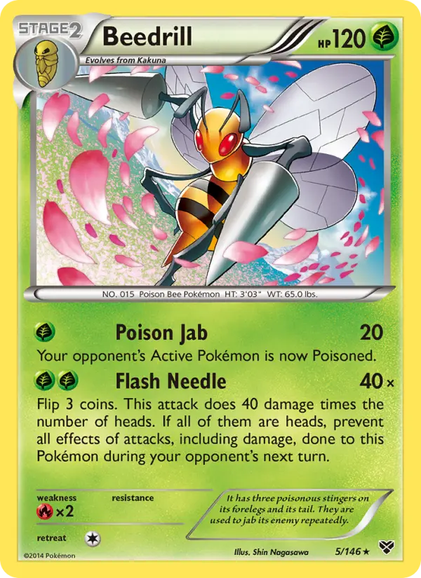 Beedrill, XY #5