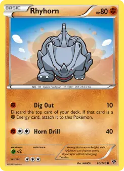 Rhyhorn, XY #60/146