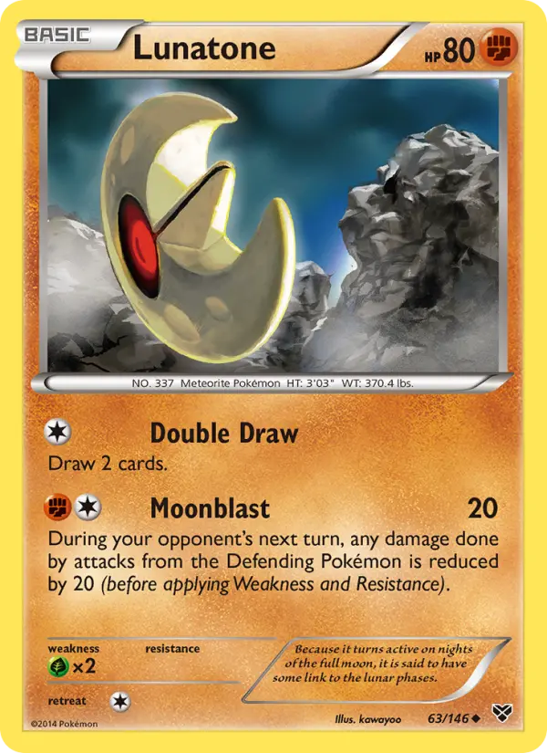 Lunatone, XY #63