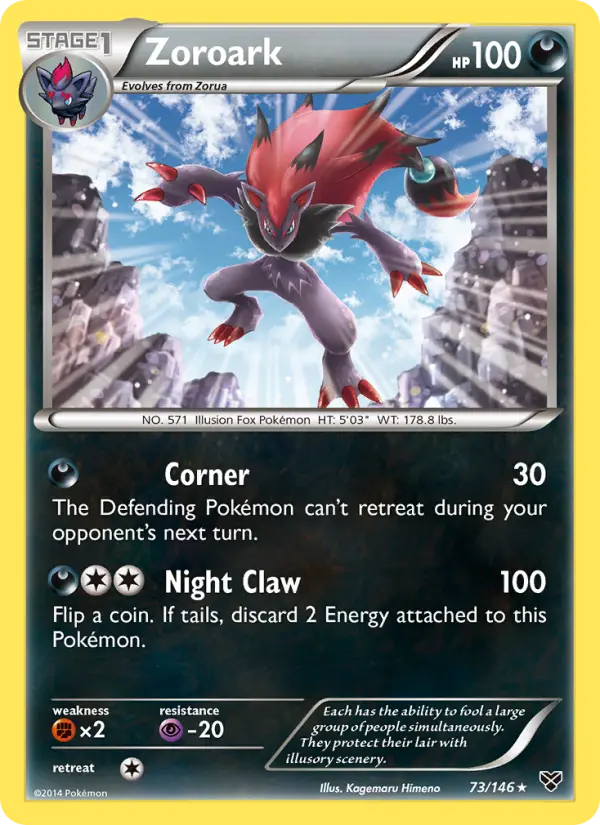 Zoroark, XY #73