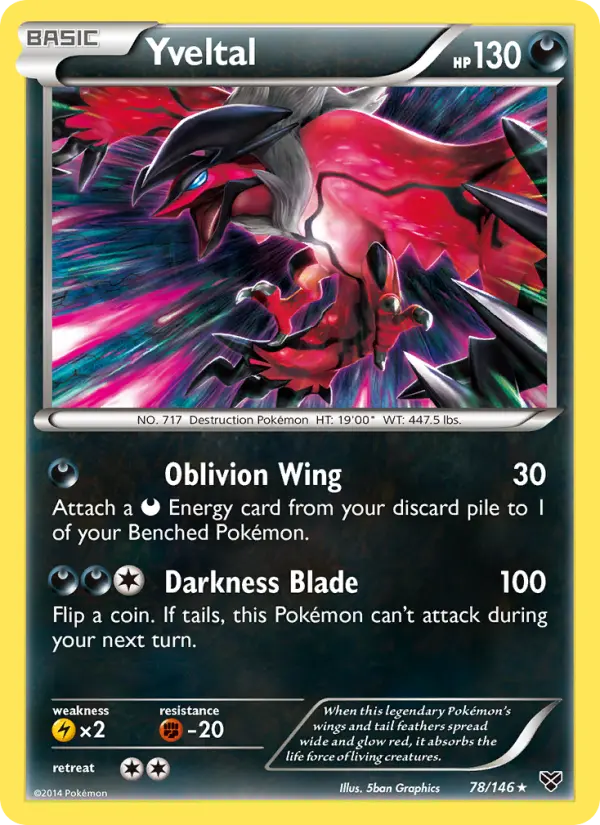 Yveltal, XY #78