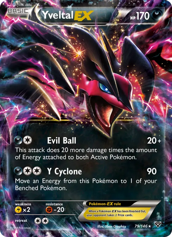 Yveltal EX, XY #79