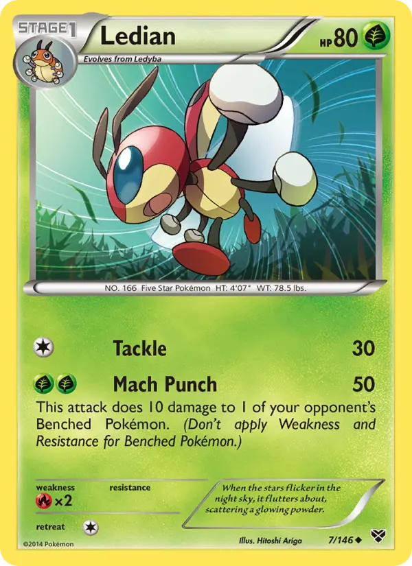 Ledian, XY #7