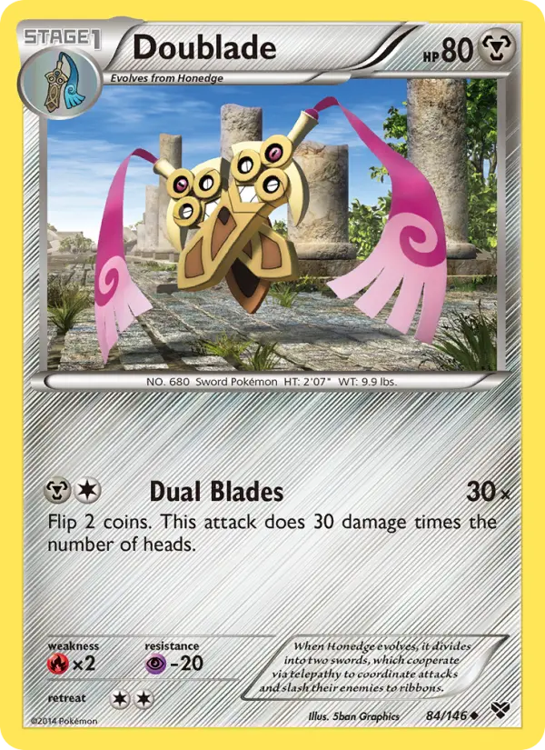 Doublade, XY #84
