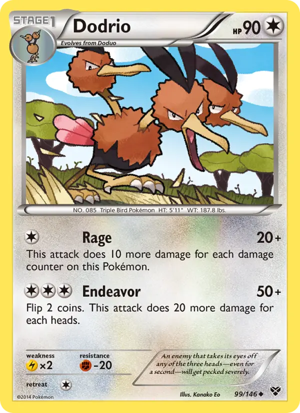 Dodrio, XY #99