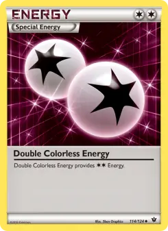 Double Colorless Energy, Fates Collide #114/124