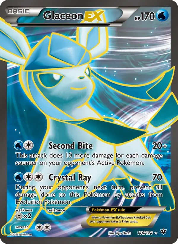 Glaceon EX, Fates Collide #116