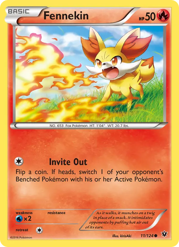 Fennekin, Fates Collide #11