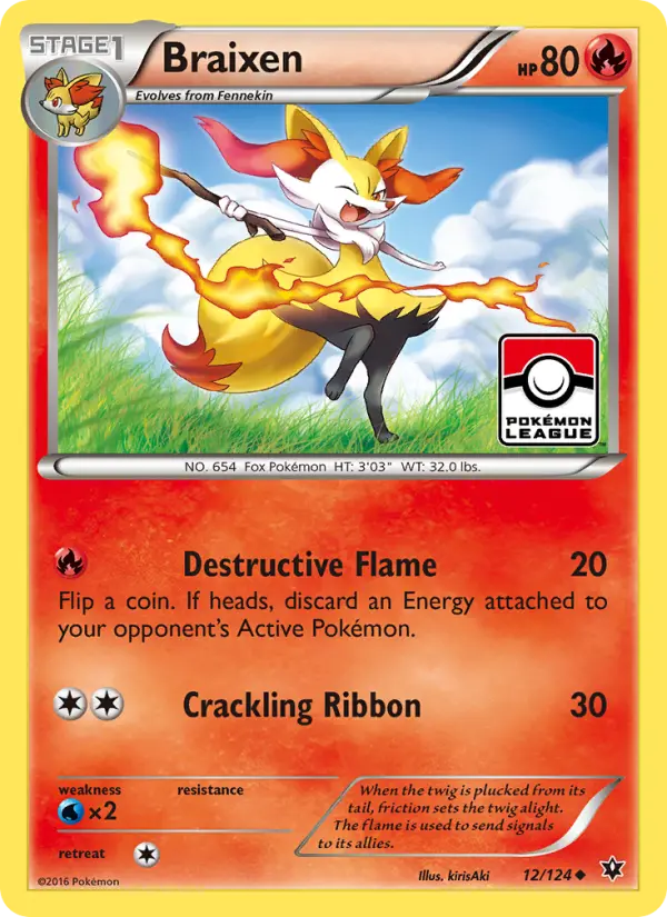 Braixen, Fates Collide #12