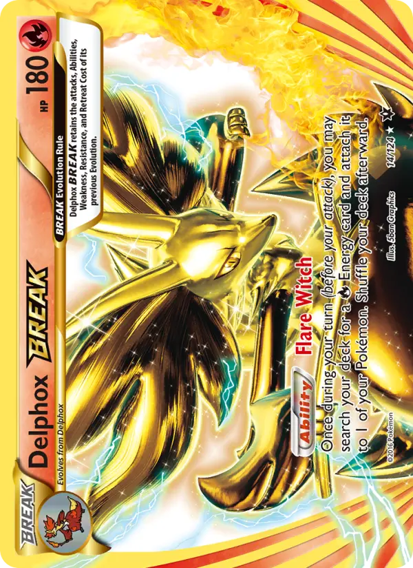 Delphox BREAK, Fates Collide #14
