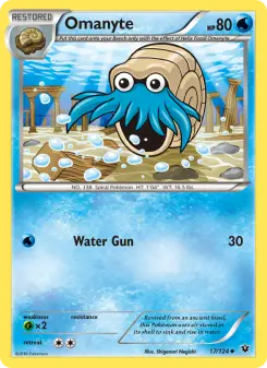 Omanyte, Fates Collide #17/124