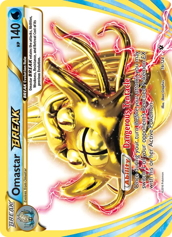 Omastar BREAK, Fates Collide #19