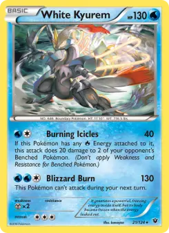 White Kyurem, Fates Collide #21/124