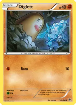 Diglett, Fates Collide #36/124