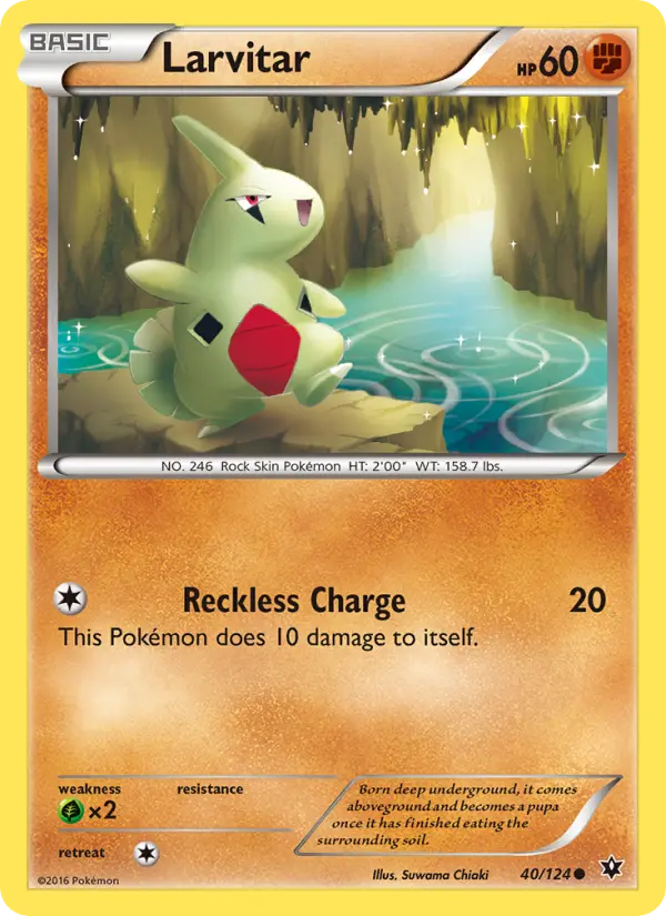 Larvitar, Fates Collide #40