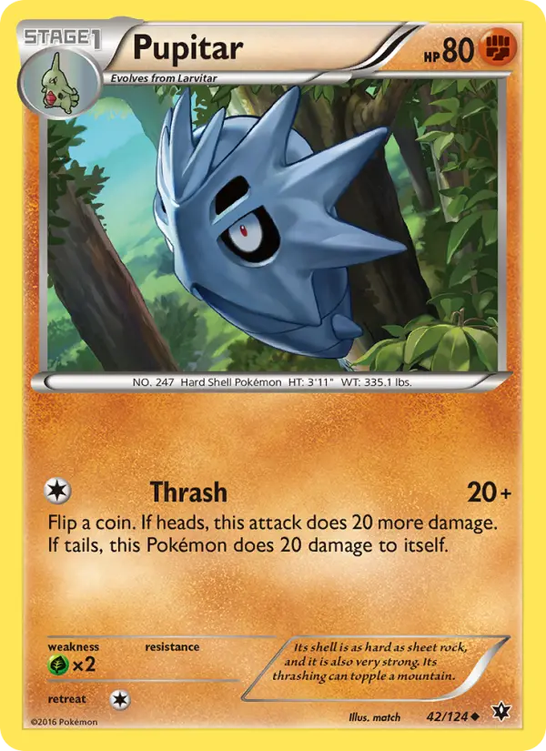 Pupitar, Fates Collide #42