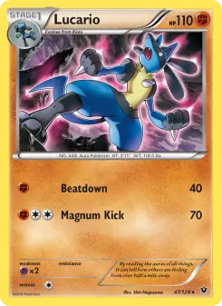Lucario, Fates Collide #47/124
