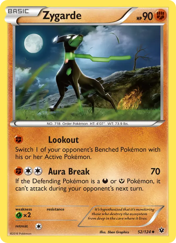 Zygarde, Fates Collide #52