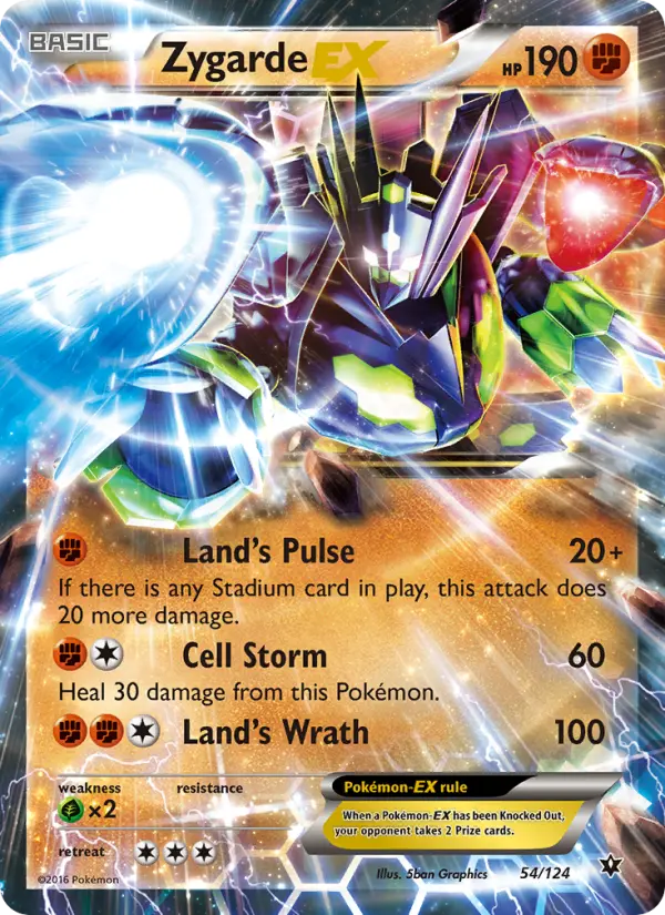Zygarde EX, Fates Collide #54