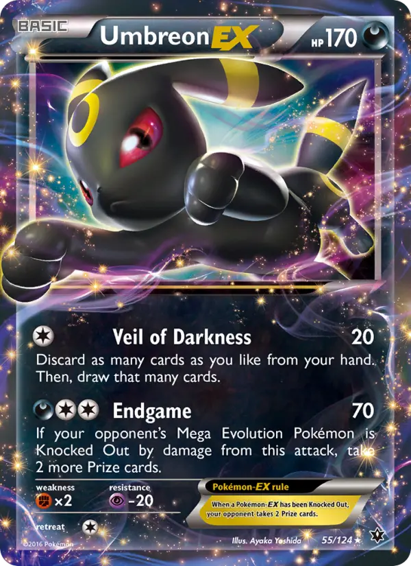 Umbreon EX, Fates Collide #55