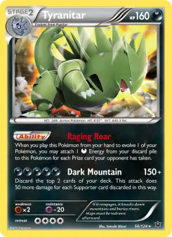 Tyranitar, Fates Collide #56/124