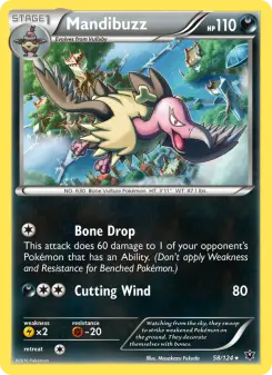 Mandibuzz, Fates Collide #58/124