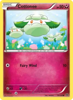 Cottonee, Fates Collide #70/124
