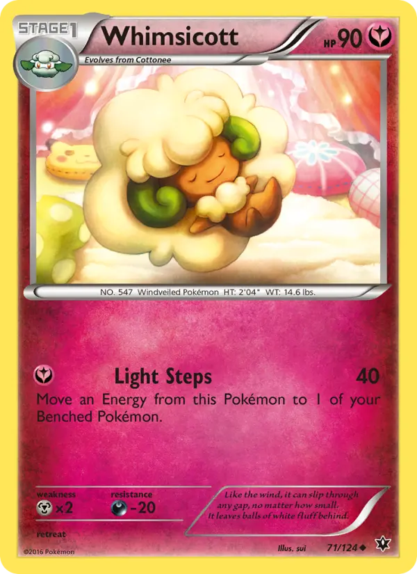 Whimsicott, Fates Collide #71