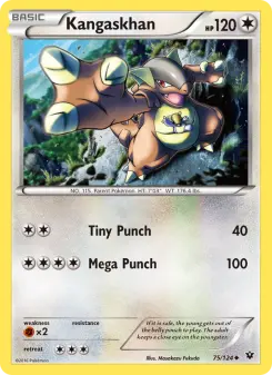 Kangaskhan, Fates Collide #75/124