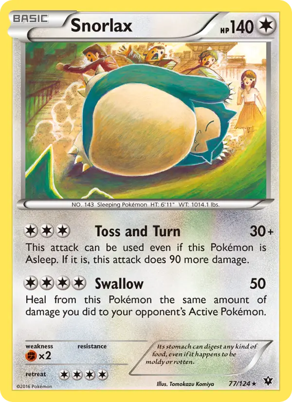 Snorlax, Fates Collide #77