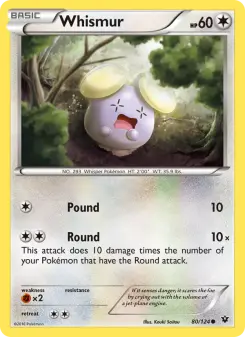 Whismur, Fates Collide #80/124